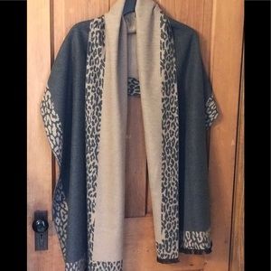 MUST GO!!  Reversible Blanket Scarf / Shawl